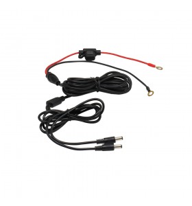 Two O-ring black red with  10A fuse to 2 dc5521 male cable , Hot gloves, helmet products